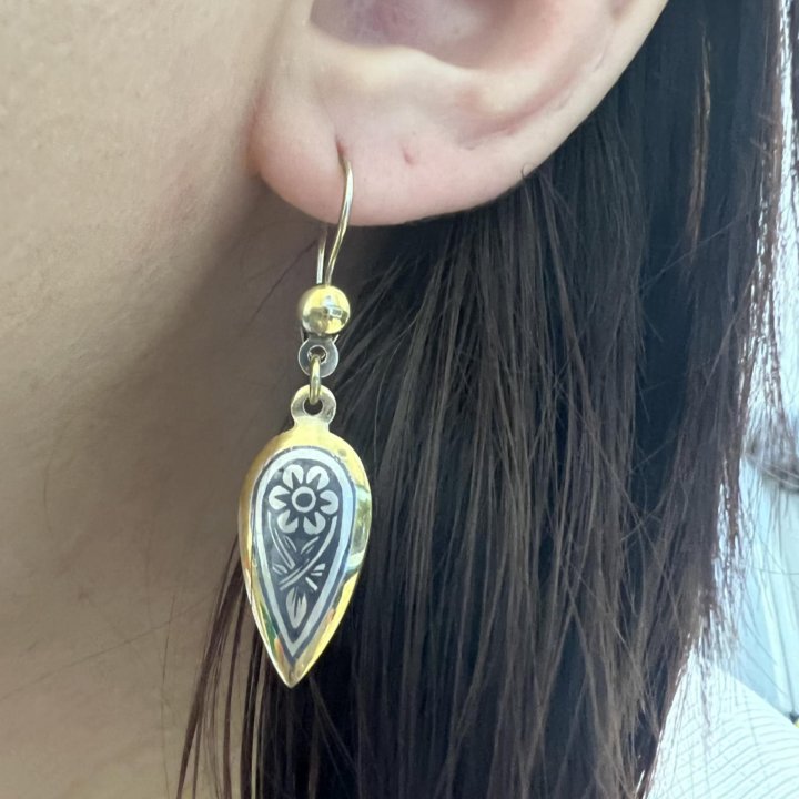 Серьги 925 Звезда