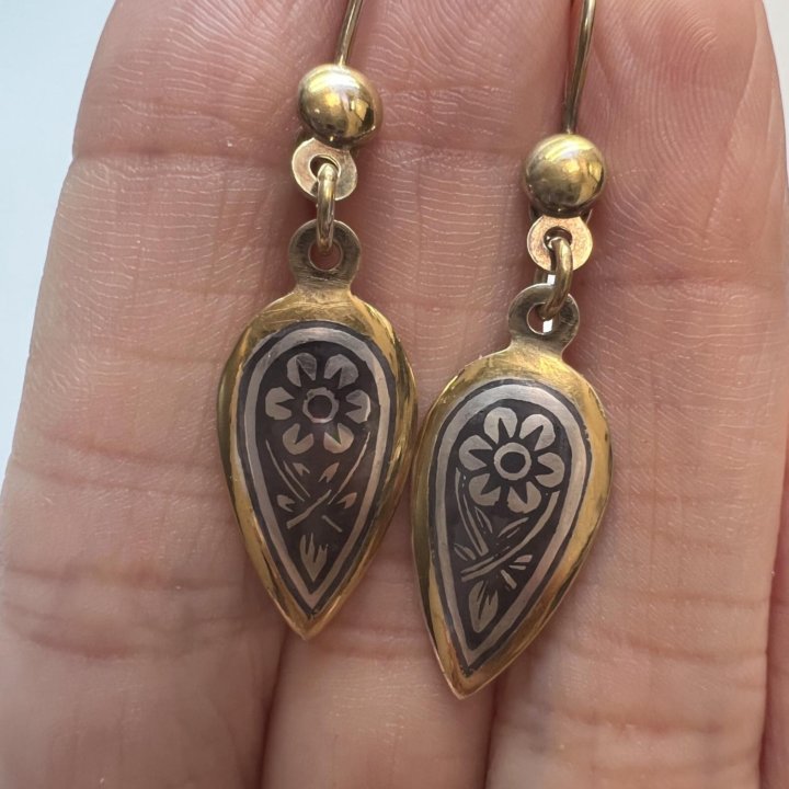 Серьги 925 Звезда