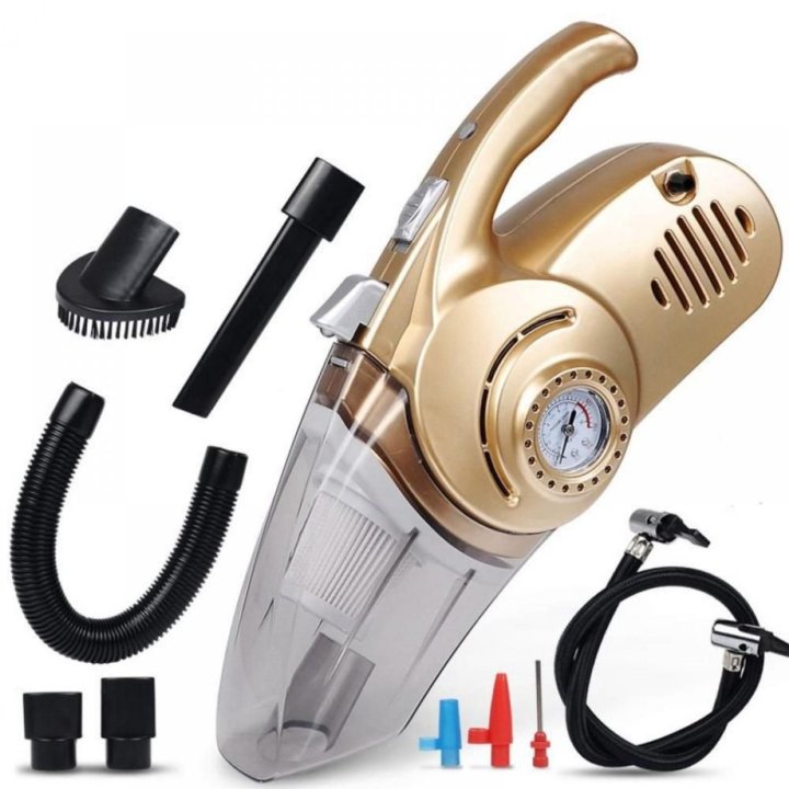 Пылесос насос Car Vacuum Cleaner 4 в 1