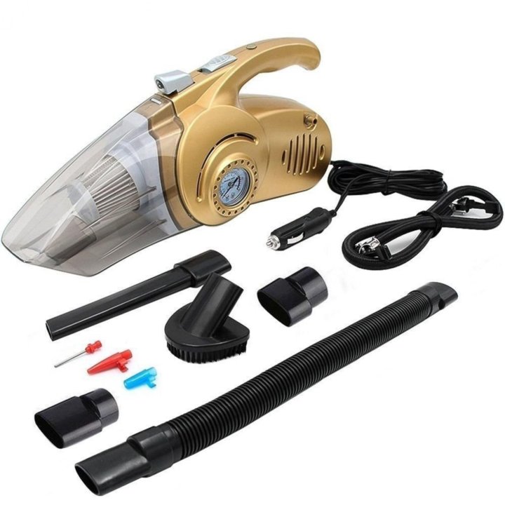 Пылесос насос Car Vacuum Cleaner 4 в 1