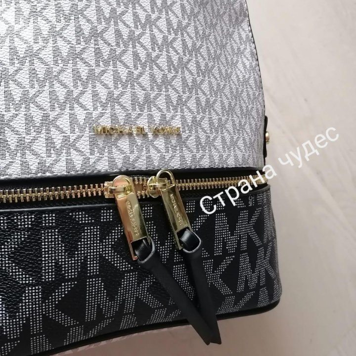 Новый трёхцветный рюкзак Michael Kors женский