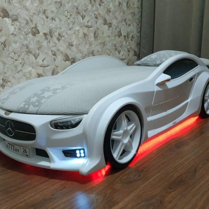 Кровать-машина 3D