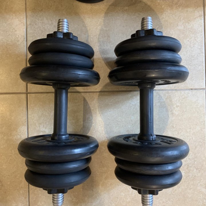 Гантели MB Barbell 11,5кг новые с завода