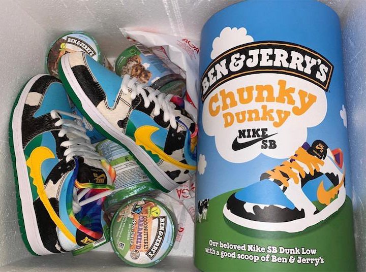 Ben & Jerry’s x Nike SB Dunk Low «Chunky Dunky»