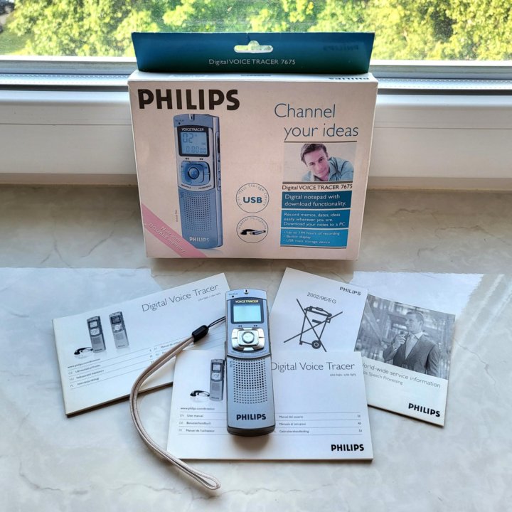 Цифровой диктофон Philips