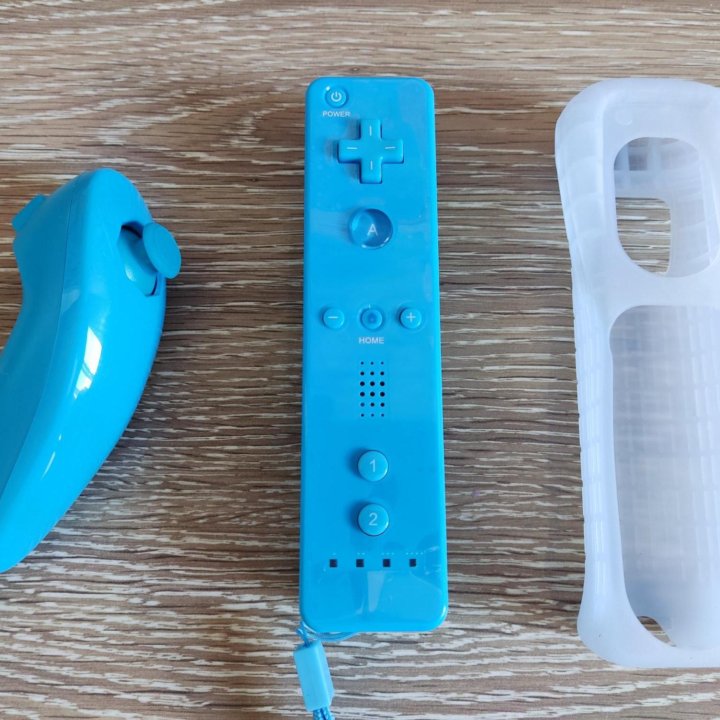 Wii Controller+Wii Nunchuk+чехол