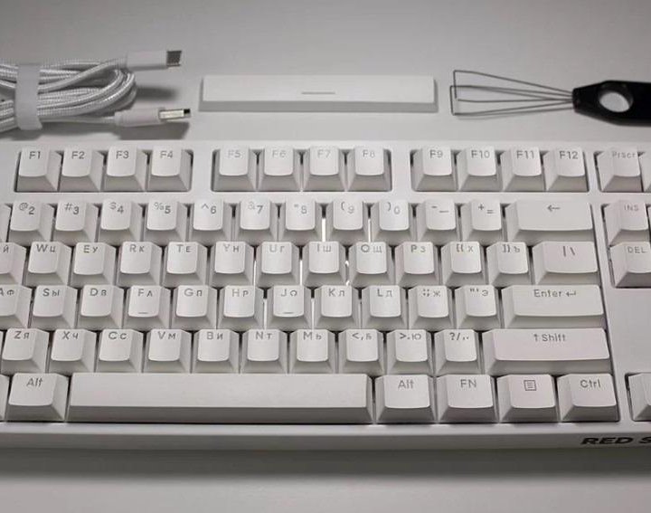 Игровая клавиатура Red Square Keyrox TKL White