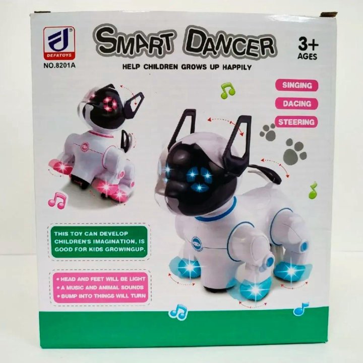 Робот собака танцующая SMART DANCER ROBOT