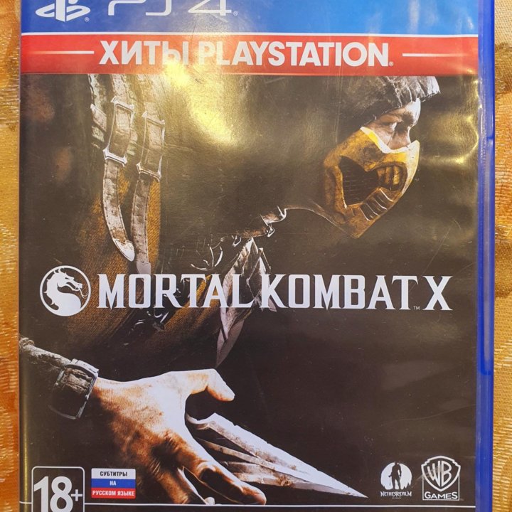 MORTAL KOMBAT X PS4 ХИТ PLAYSTATION 4