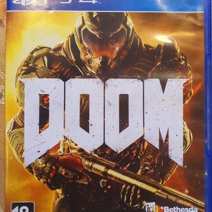 DOOM PS4, PS5 ОРИГИНАЛЬНЫЙ, ЛЕЦЕНЗИОННЫЙ.