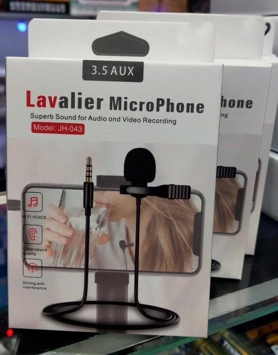 Микрофон петличный JH-043 Lavalier MicroPhone