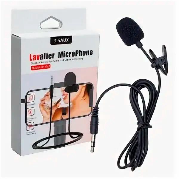 Микрофон петличный JH-043 Lavalier MicroPhone