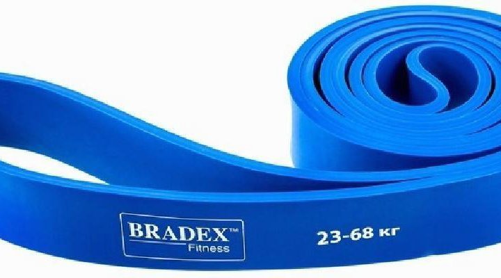 Эспандер лента BRADEX SF 0197 208 х 6.4 см синий