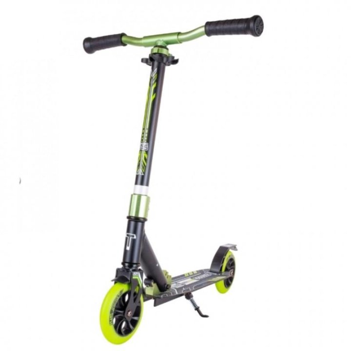 Городской самокат TT JOGGER 145 black/green 2022