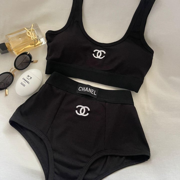 Роскошный комплект CHANEL (2 цв.) lux