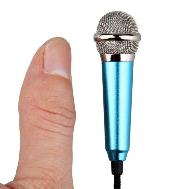 Мини микрофон для записи и караоке на смартфоне