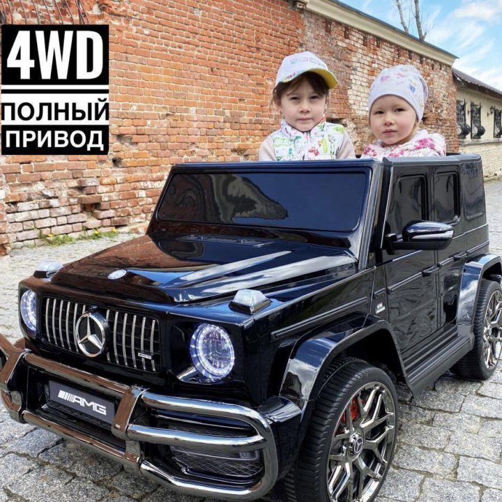 Электромобиль Мерседес двухместный S307,4wd,24V