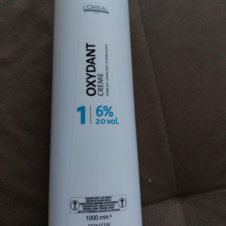 Оксидиант L'OREAL Professionnel Oxydant Cream 6%