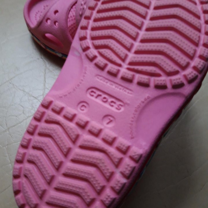 Кроксы (фирма crocs), размер с7