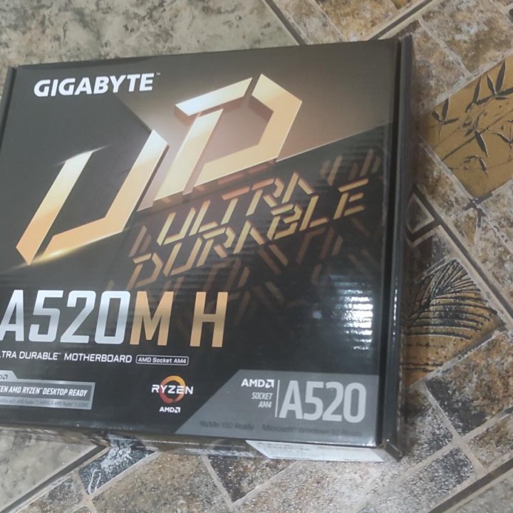 Материнская плата Gigabyte A520M-H новая