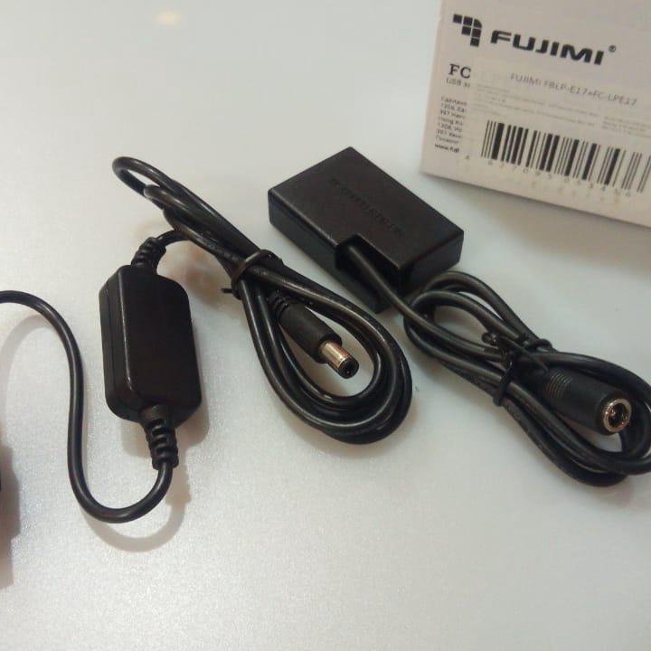 USB адаптер питания fjdr-E18 Canon LP-E17 пустышка