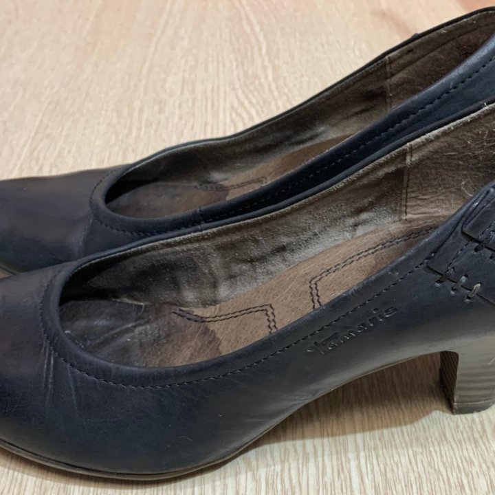 Туфли кожаные