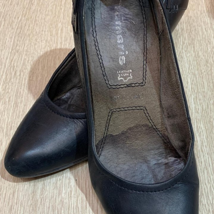 Туфли кожаные