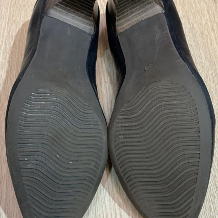 Туфли кожаные