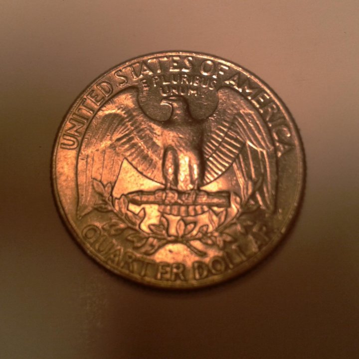 Монета Quarter Dollar Liberty 1984 доставка