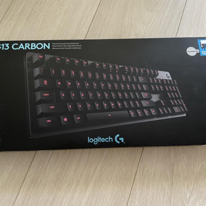 Клавиатура проводная Logitech G413 CARBON