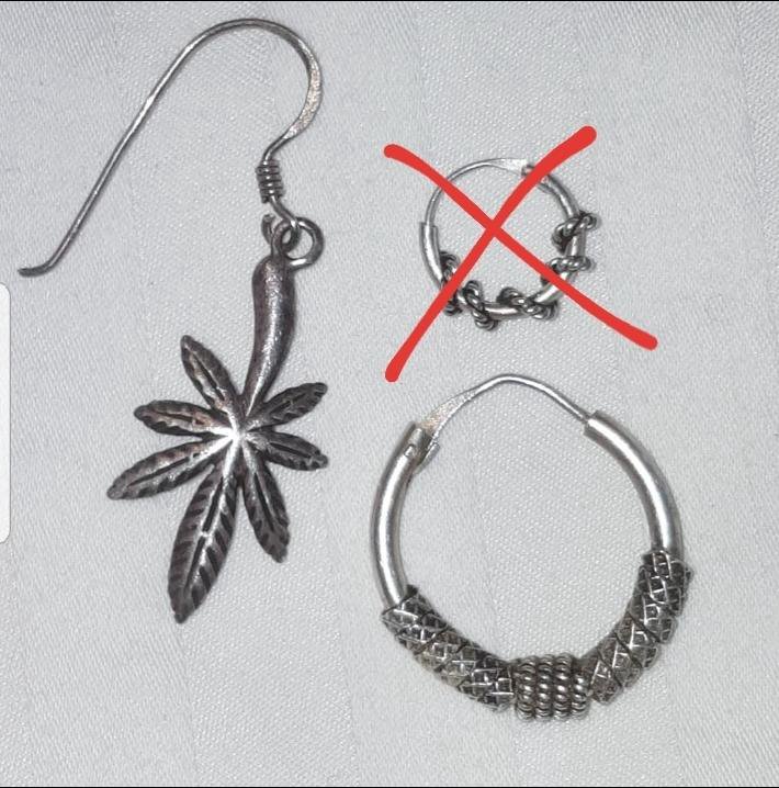 Пирсинг. Серьги. Серебро