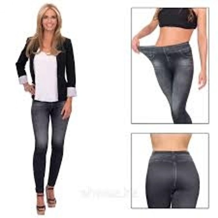 Леджинсы - Слим джеггинсы (Slim Jeggings), черные,