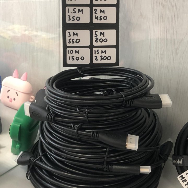 HDMI, VGA, RCA кабели