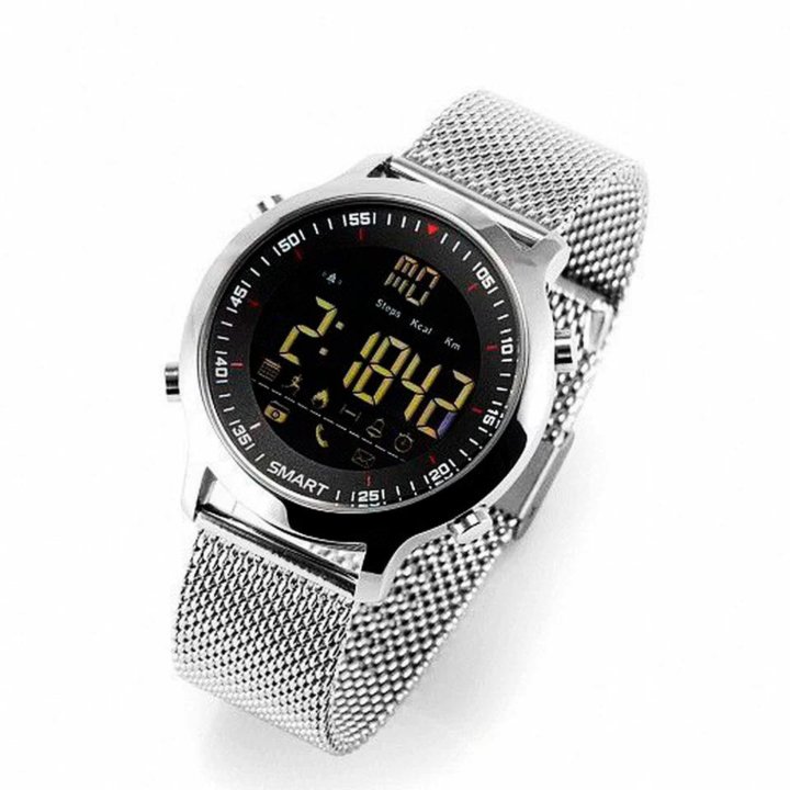 Смарт часы smart watch EX18 метал.браслет