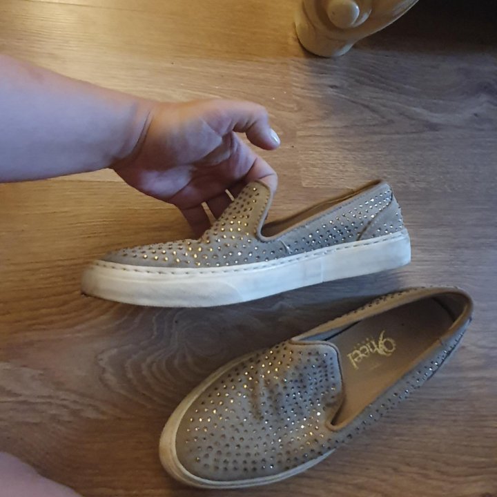 Слипоны ,ботинки 37р