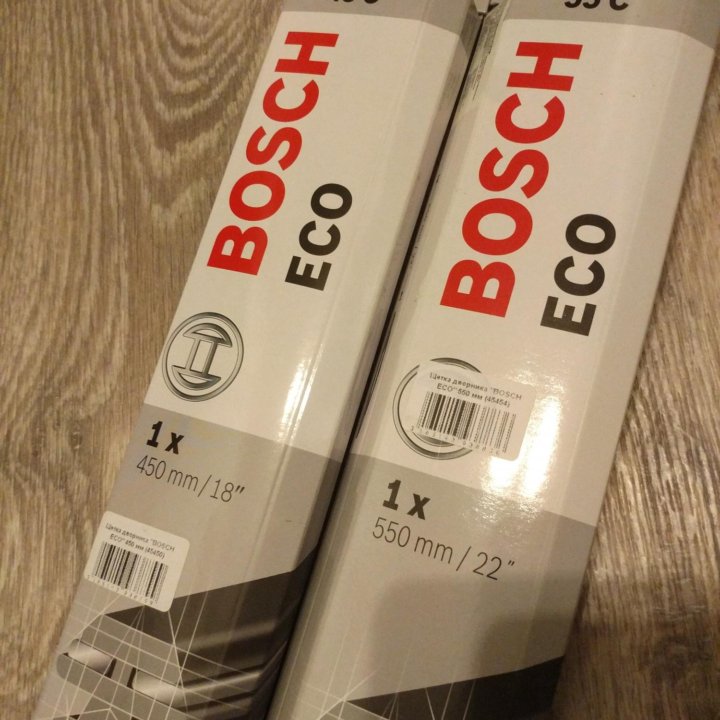 Щетки BOSCH Eco 45C, 450мм + BOSCH Eco 55C, 550мм