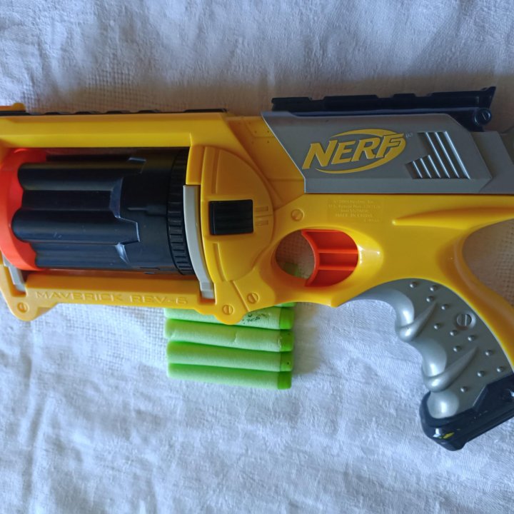 Бластер nerf maverick rev-6