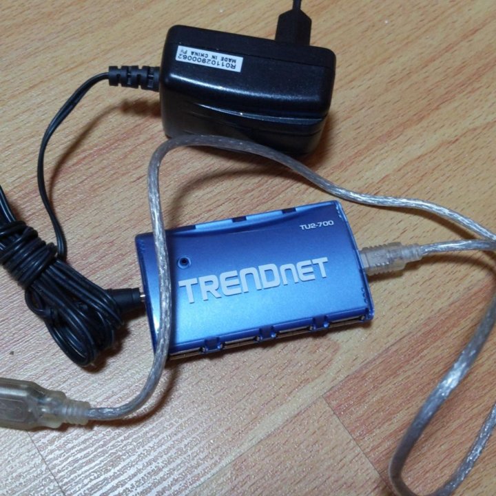 USB хаб на 7 портов с блоком питания