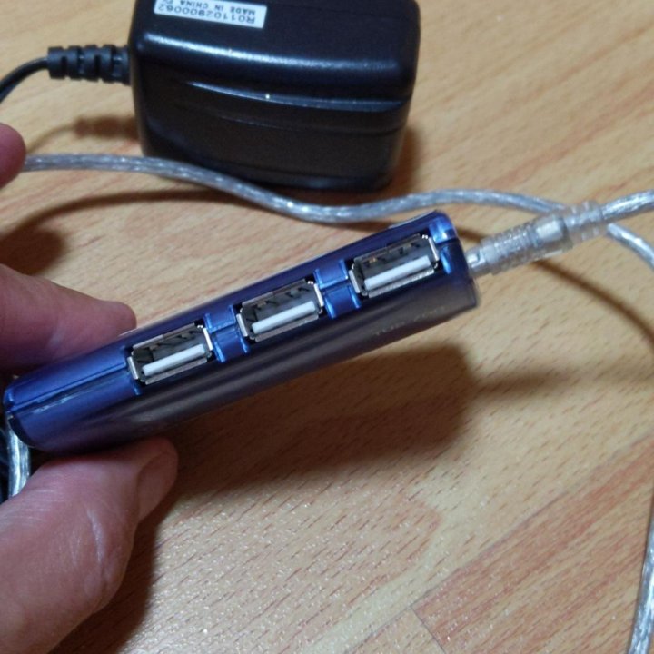 USB хаб на 7 портов с блоком питания