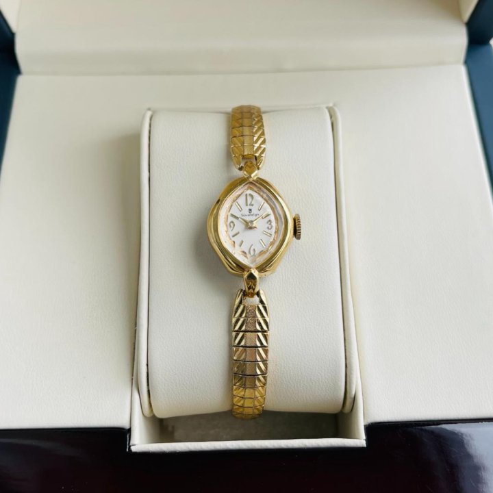 Женские позолоченные наручные часы Sovereign