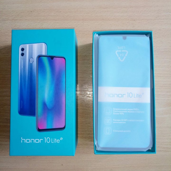 Honor 10 lite 64gb синий