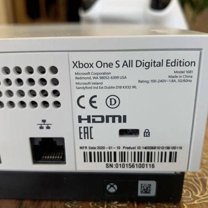 Прокат консоли xbox one