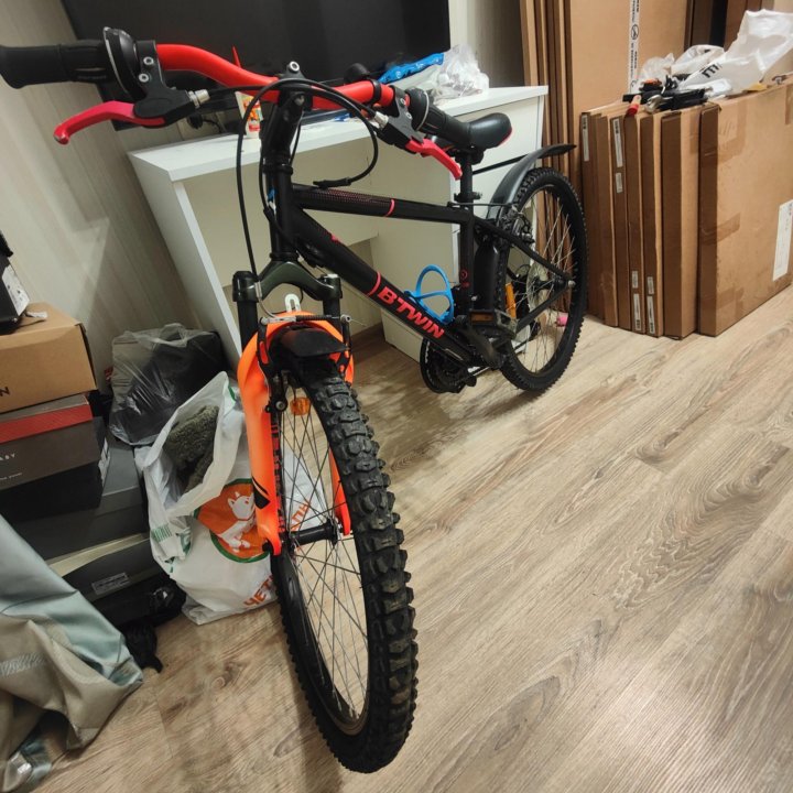 Подростковый горный велосипед Btwin Rockrider 500 в Москве, цена 6 999 ...