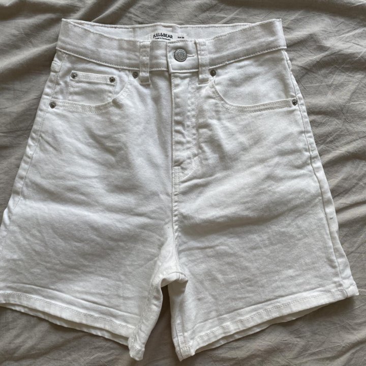 Pull bear шорты джинсовые 34