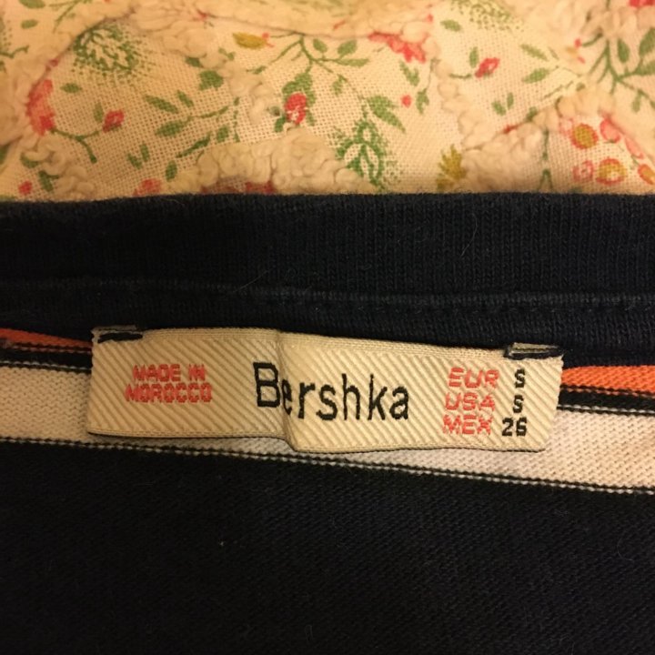 Футболка-туника стрейч хлопок Bershka