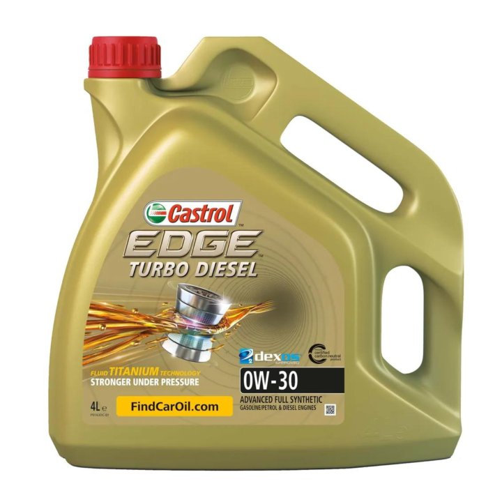 Castrol Edge Titanium Turbo Diesel 0W30, 4л