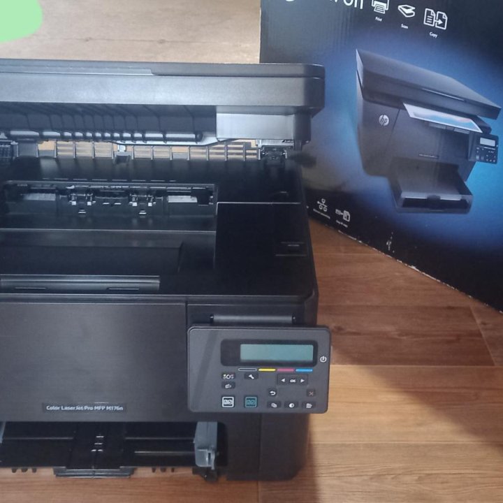 Принтер hp color laserjet pro mfp m176n