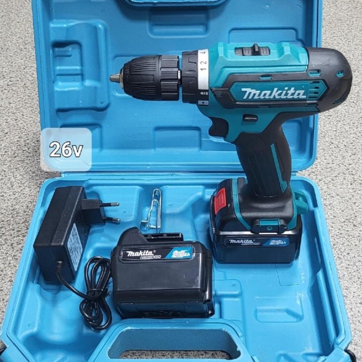 Аккумуляторный шуруповерт Makita 26V