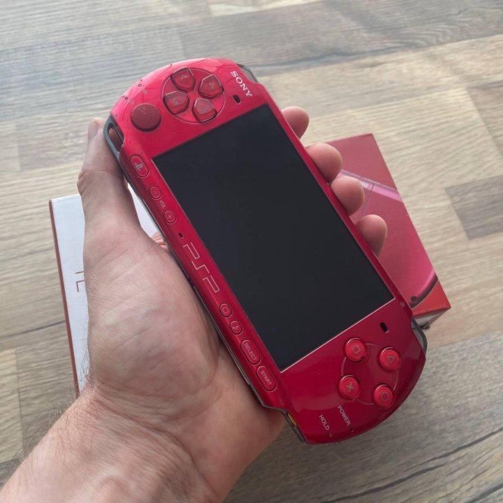 Sony PSP Portable Radiant Red 3008 Slim