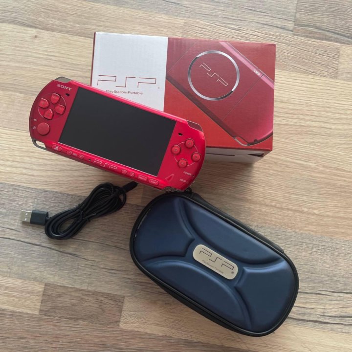 Sony PSP Portable Radiant Red 3008 Slim